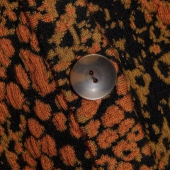 ULLA JOHNSON ELISE CROPPED WOOL-JACQUARD CARDIGAN - Picture 6 of 9